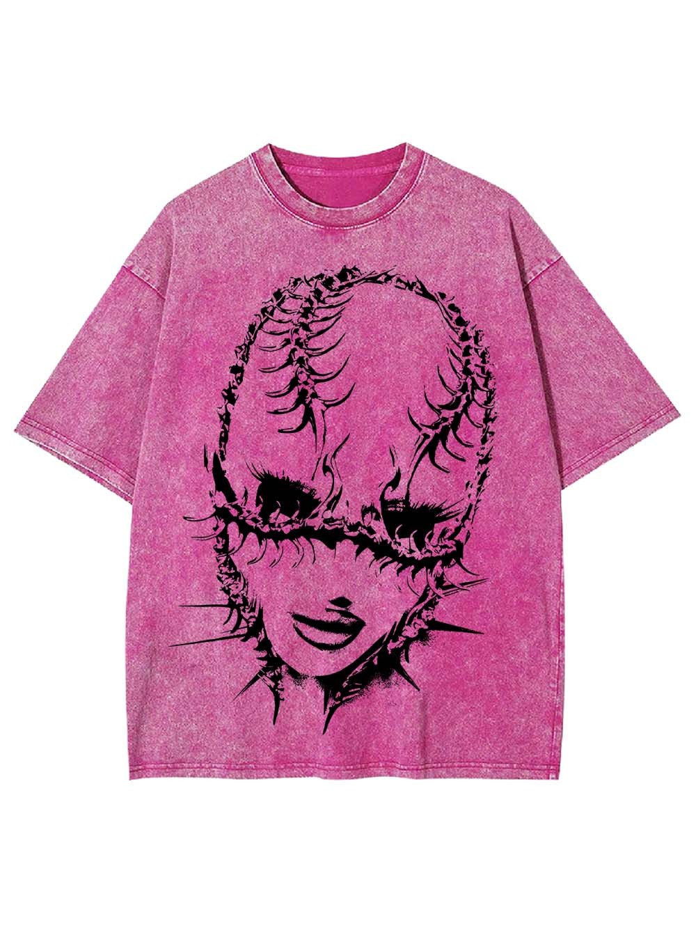 Thorned Veil of Silence Washed Tshirt