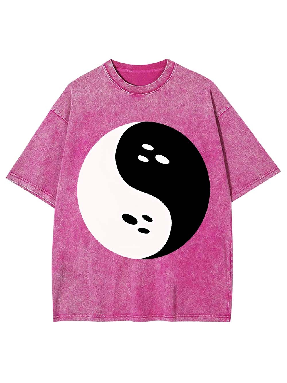 Spooky Yin Yang Washed Tshirt