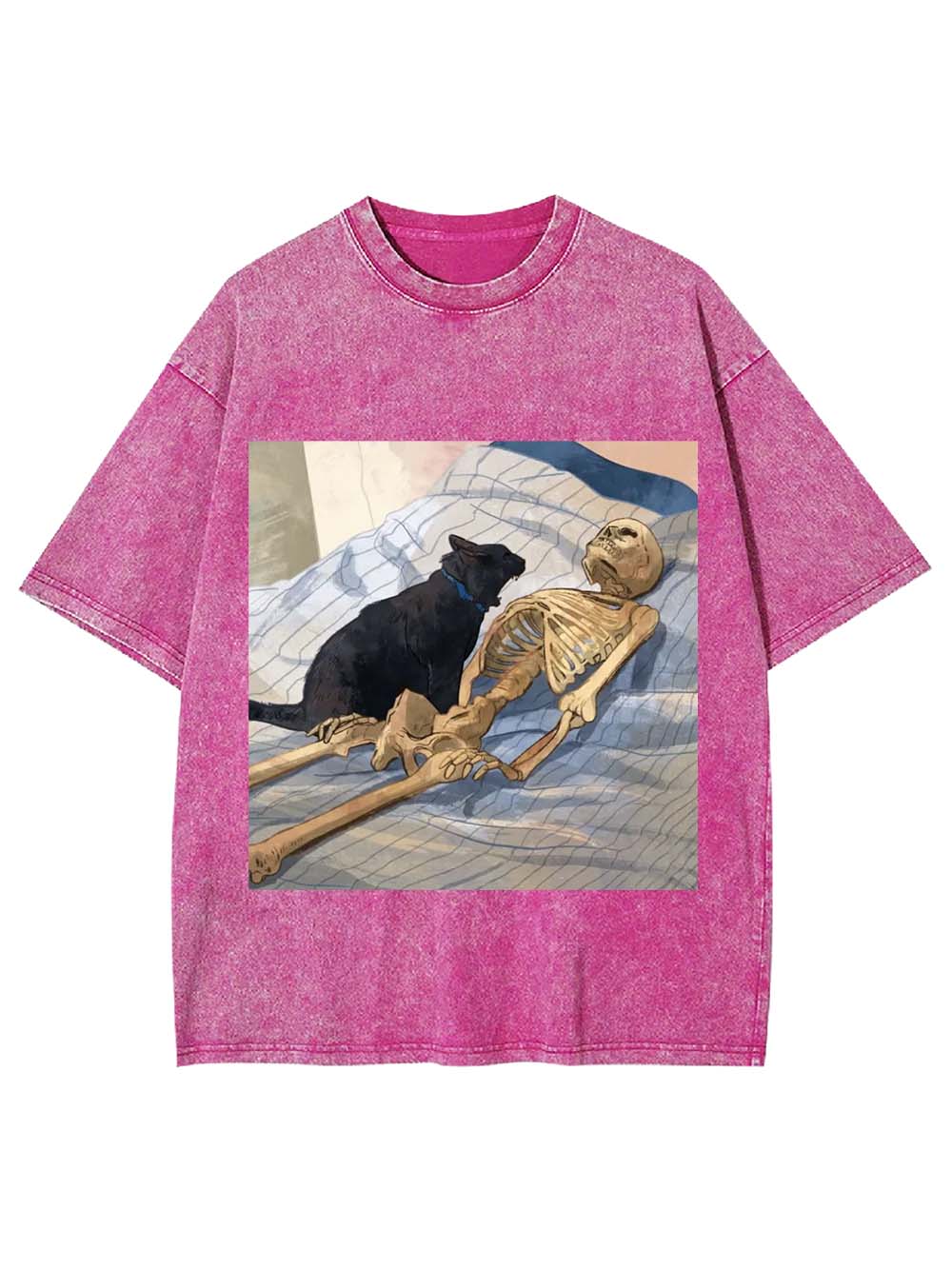 Wake Up Human Washed Tshirt