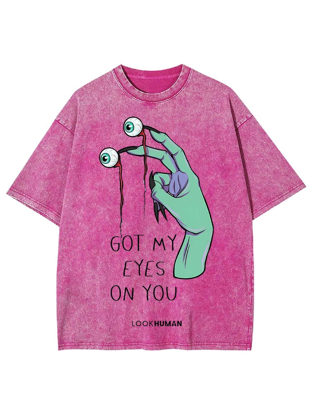 GOT MY EYES ON YOU WASHED TSHIRT