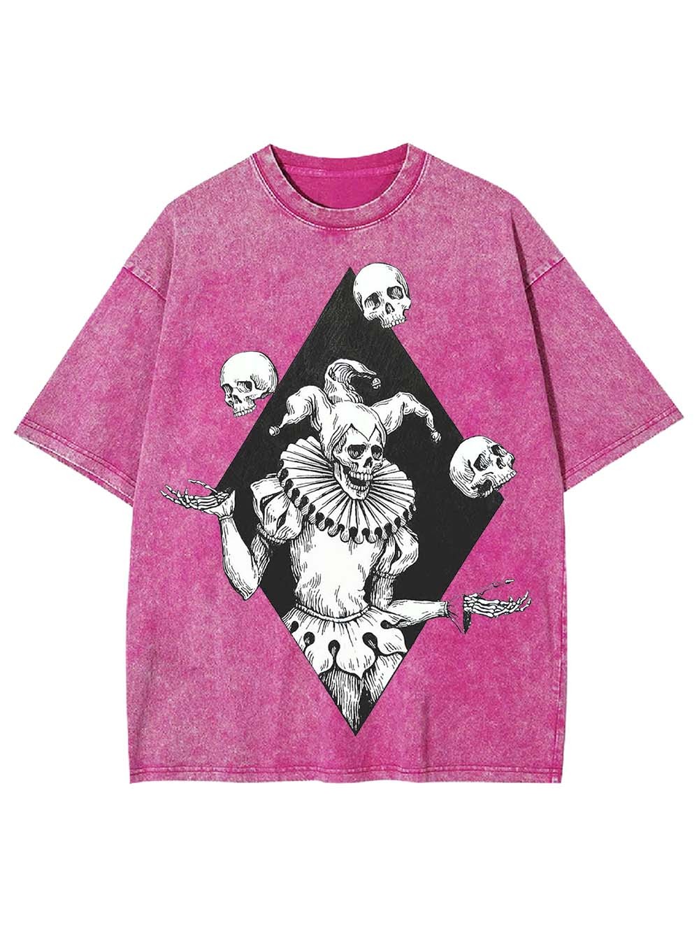 JESTER OF DEATH WASHED TSHIRT