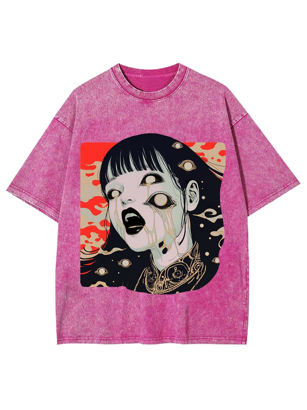 EYES OF CHAOTIC DESPAIR WASHED TSHIRT