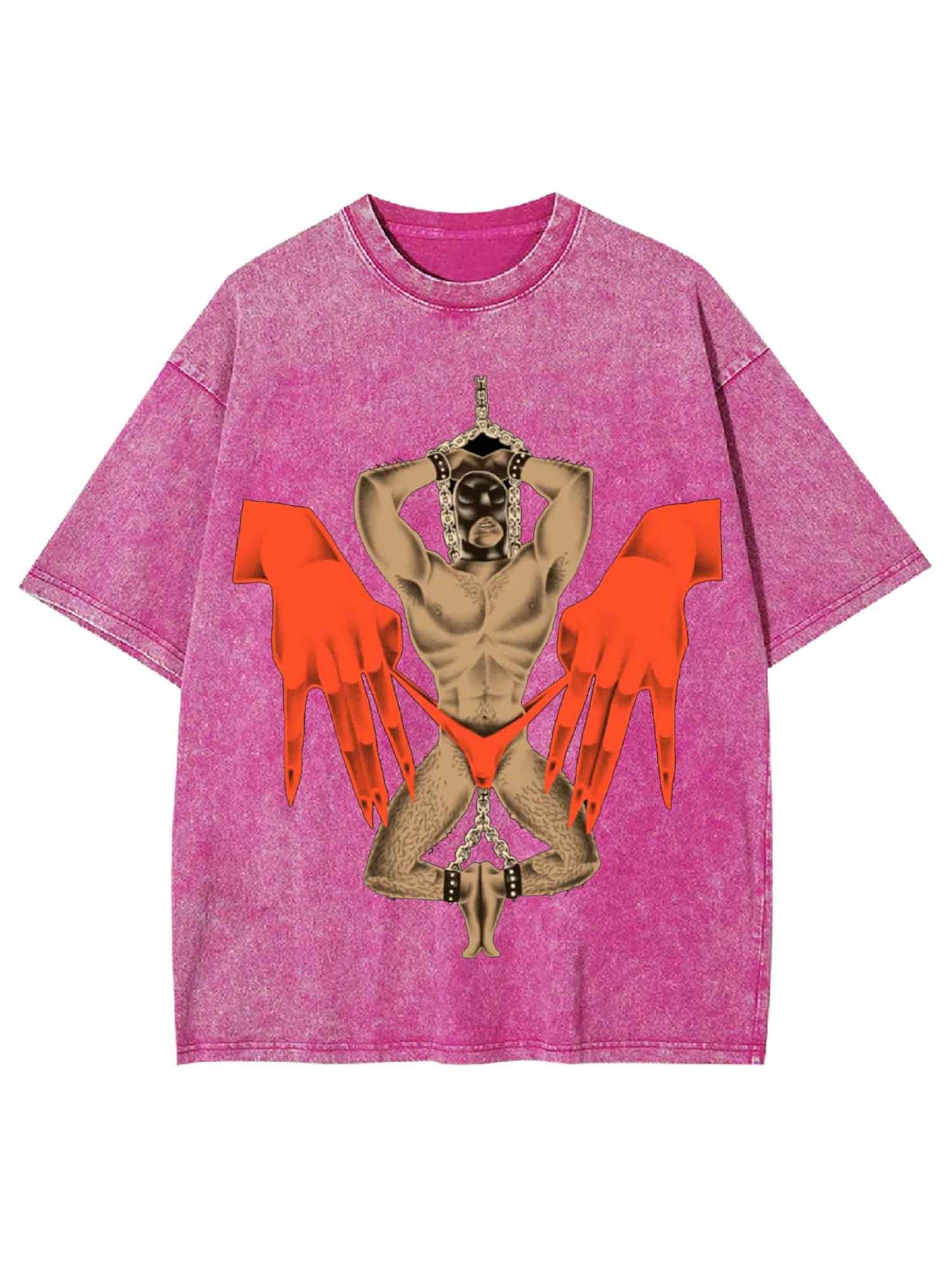 CHAINED WASHED TSHIRT