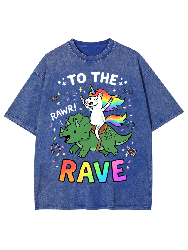 TO THE RAWR Washed Tshirt