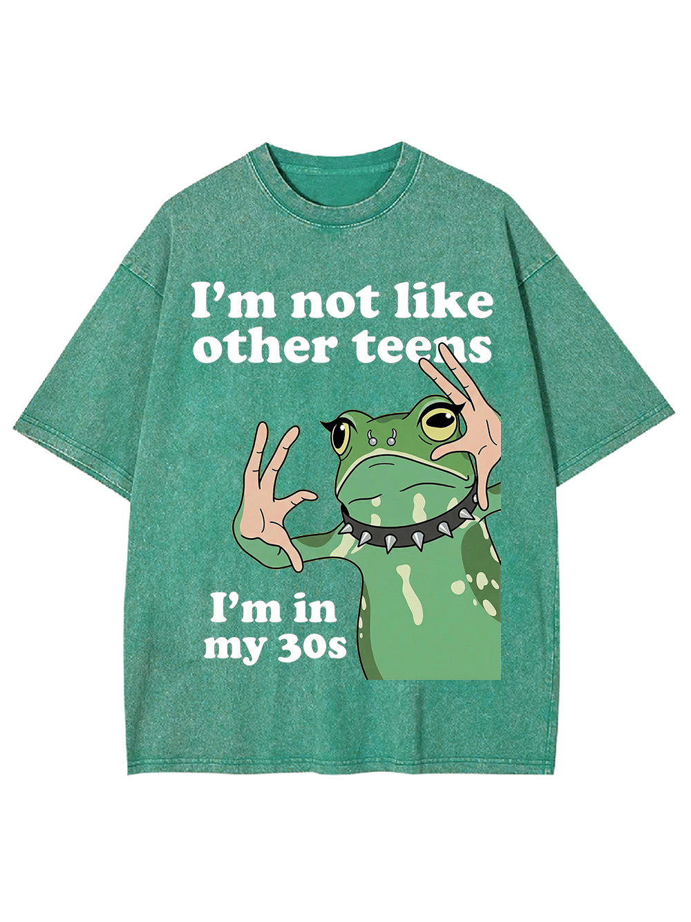 I’m not like other teens I’m in my 30s Washed Tshirt