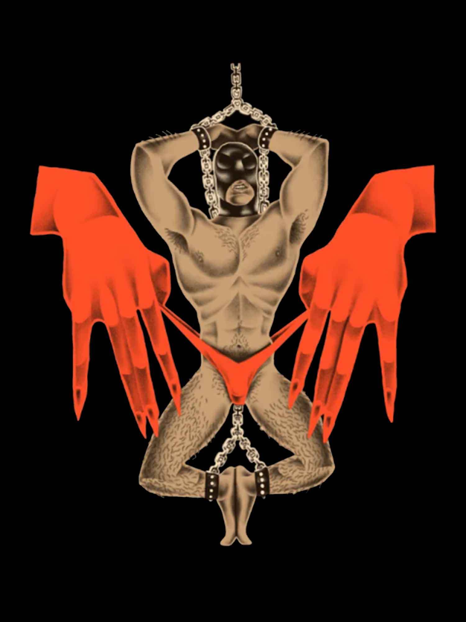 CHAINED WASHED TSHIRT