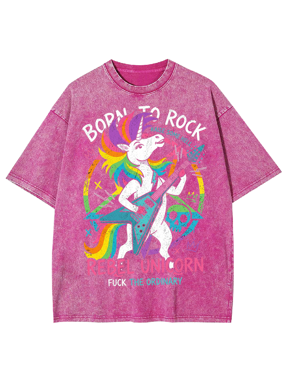 FUCK THE ORDINARY Washed Tshirt