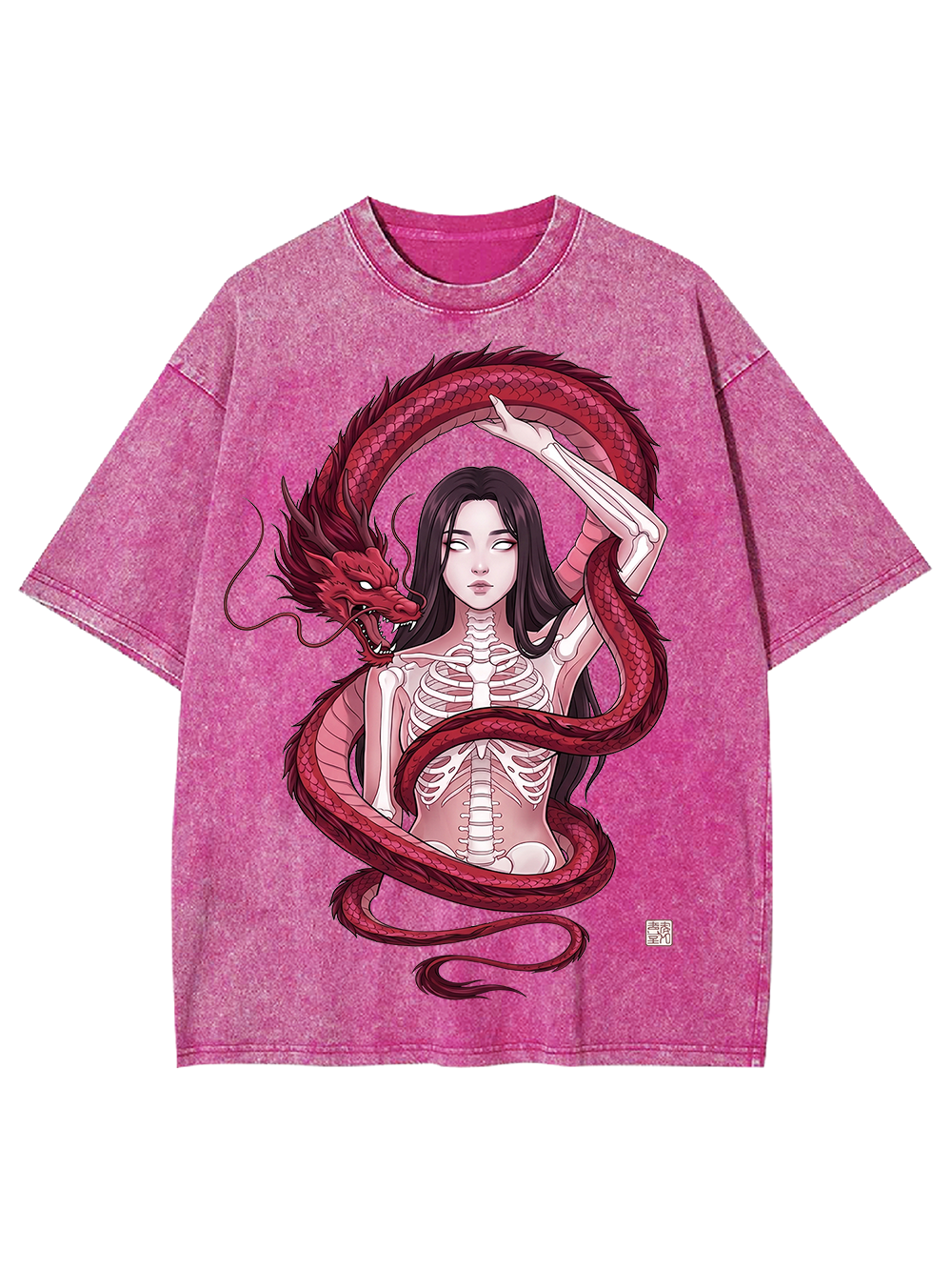 Spirit of the Red Dragon Washed Tshirt