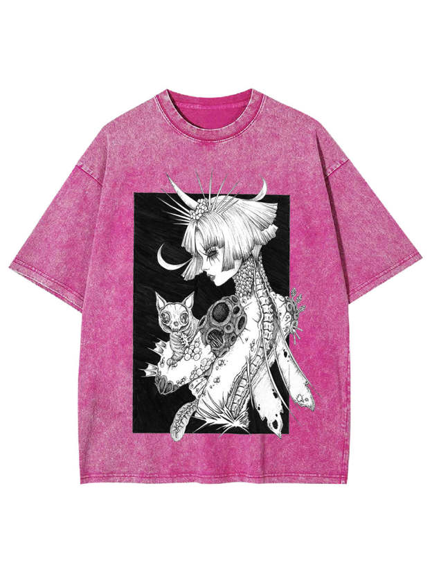 Divine Evolution Washed Tshirt