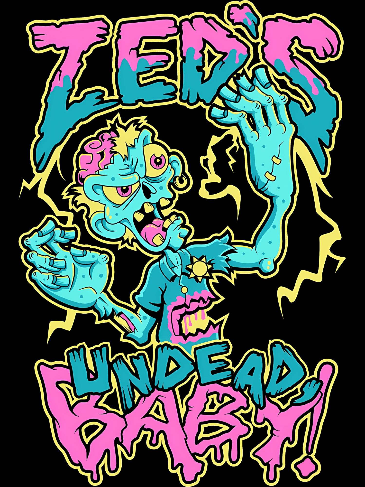 Undead Baby Washed Tshirt
