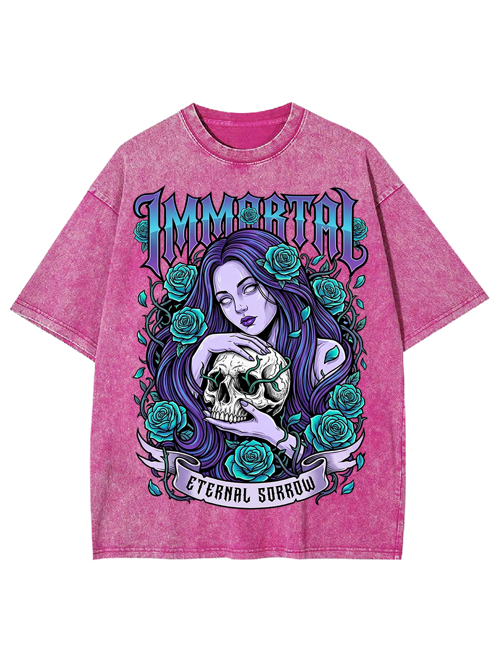 IMMORTAL ETERNAL SORROW Washed Tshirt