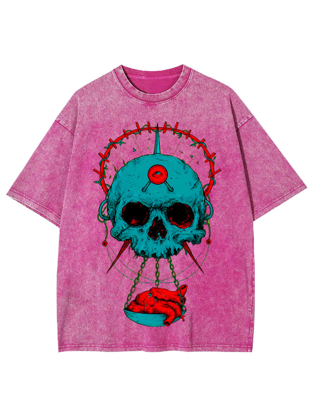 HEART OF THE SKULL WASHED TSHIRT