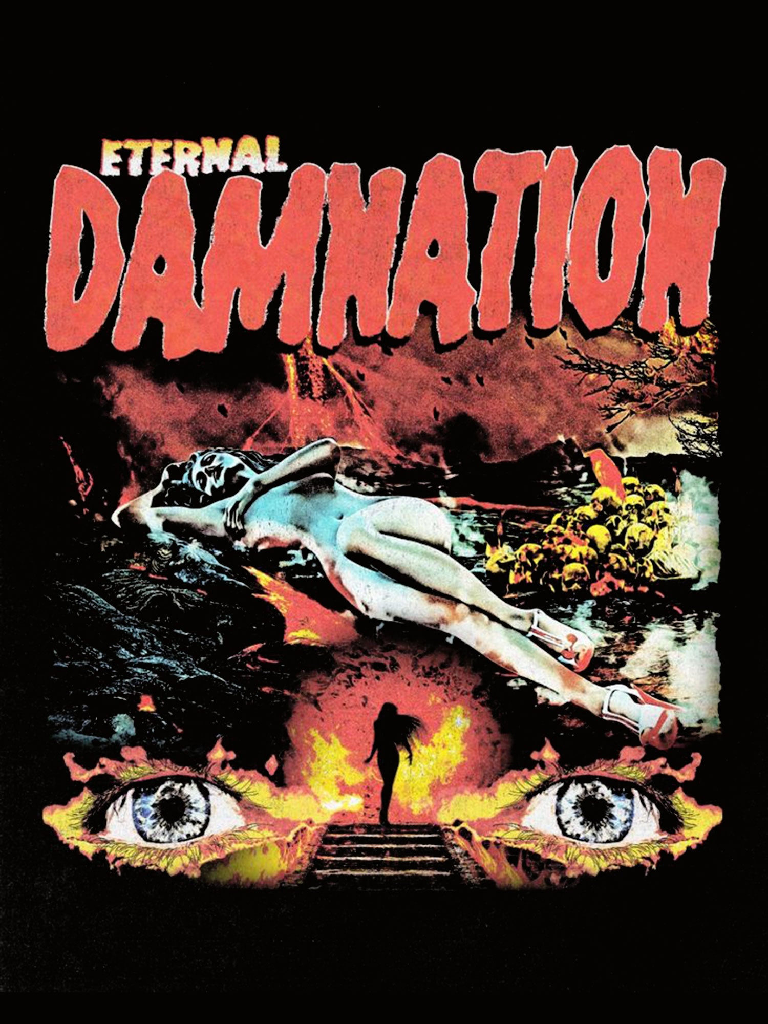ETERNAL DAMNATION WASHED TSHIRT