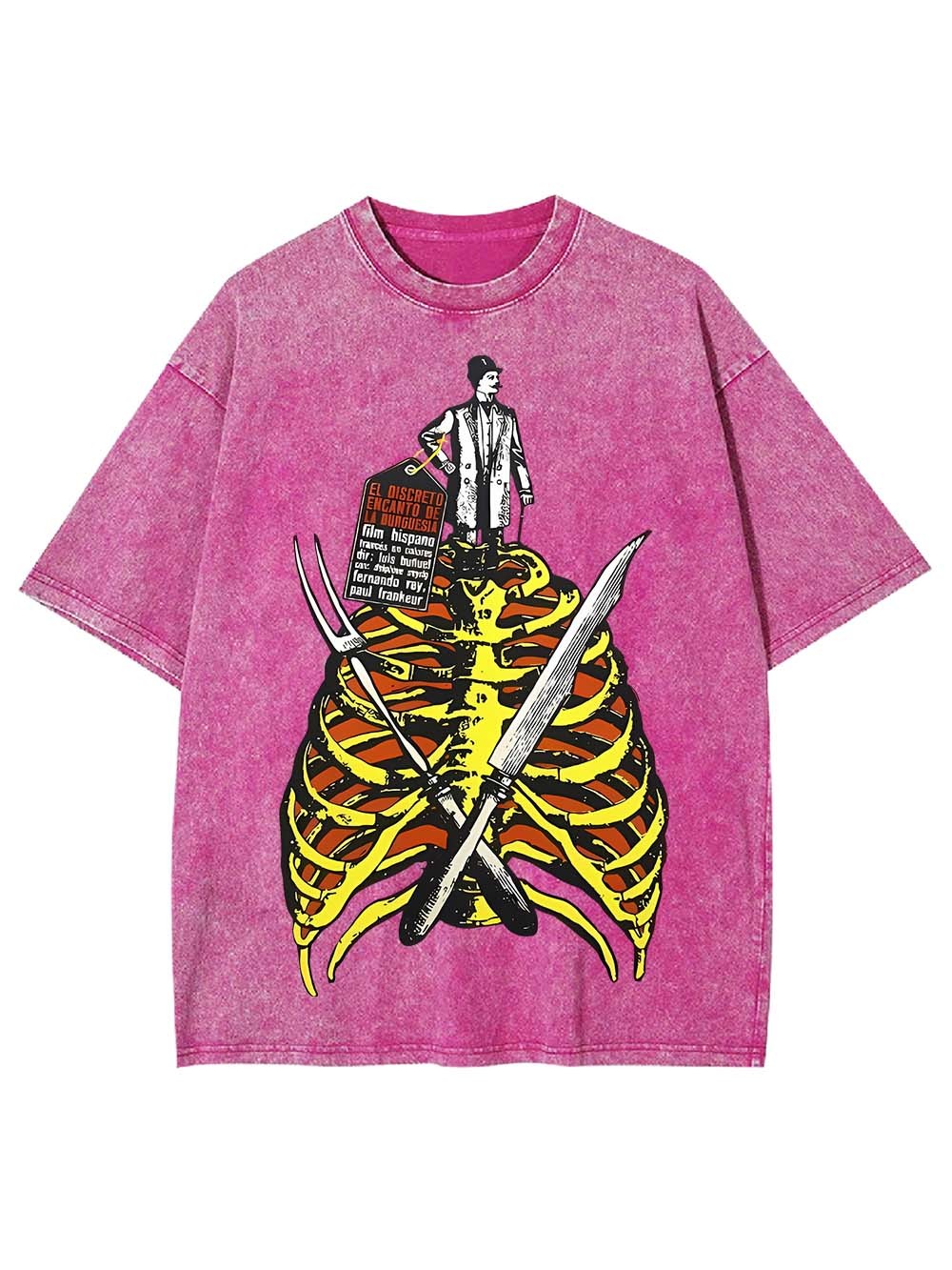 El Discreto Encanto de la Burguesía Washed Tshirt