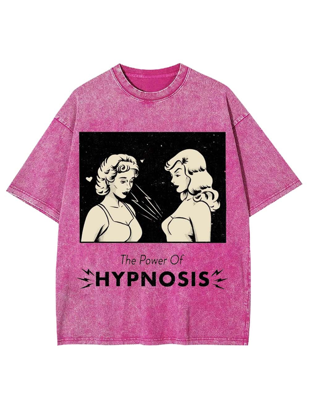 The Power Of Hypnosis Washed Tshirt