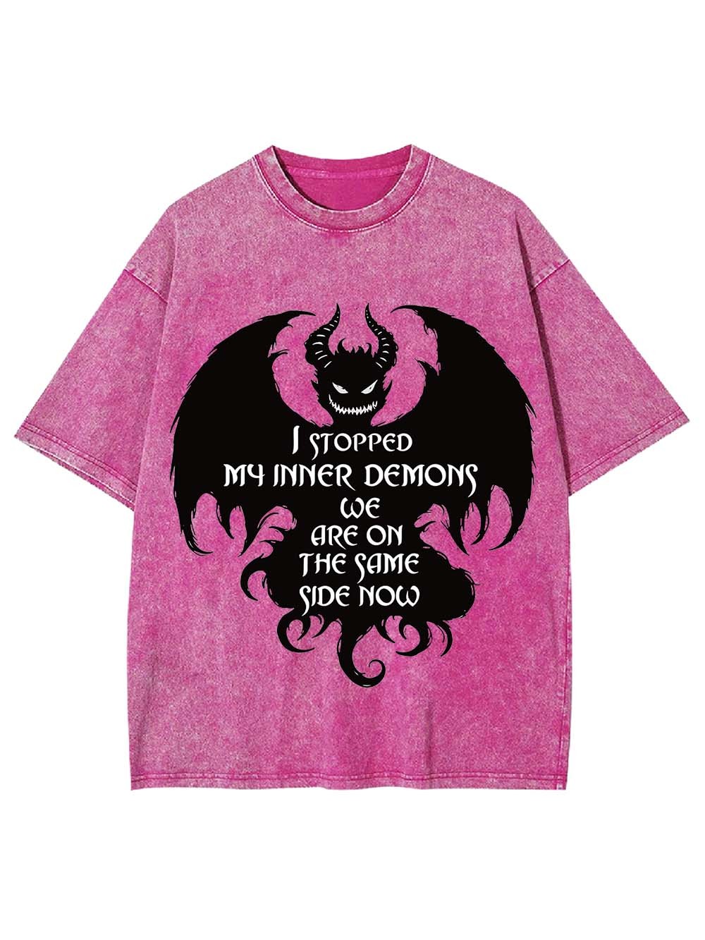 Embracing My Inner Demons Washed Tshirt