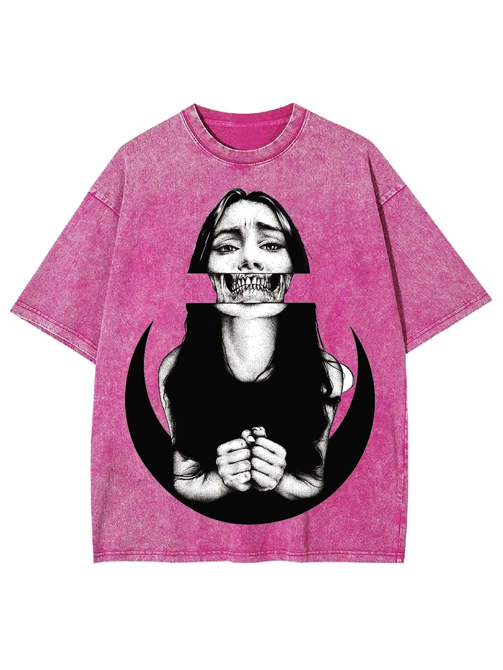 SILENT SCREAM WASHED TSHIRT