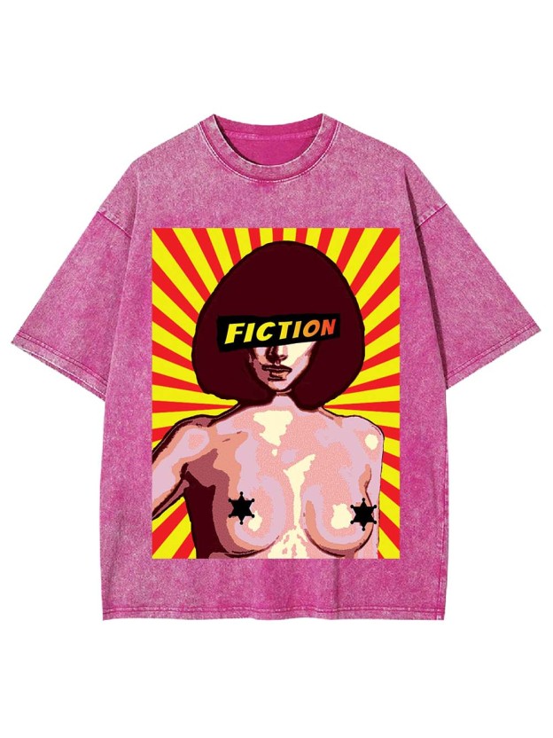 FICTION WASHED TSHIRT