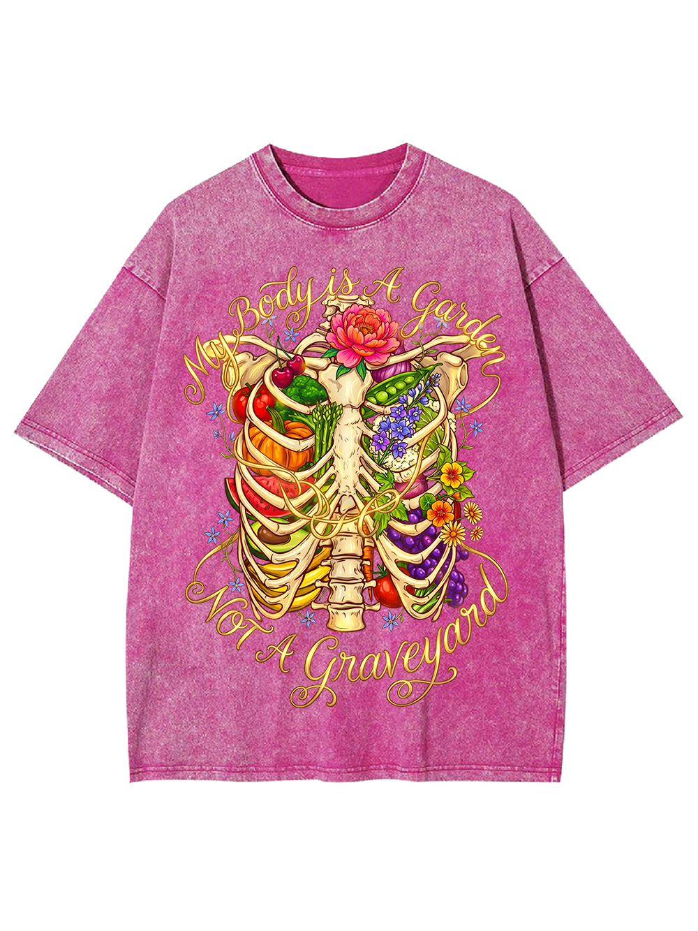 MY BODY IS A GARDEN WASHED TSHIRT
