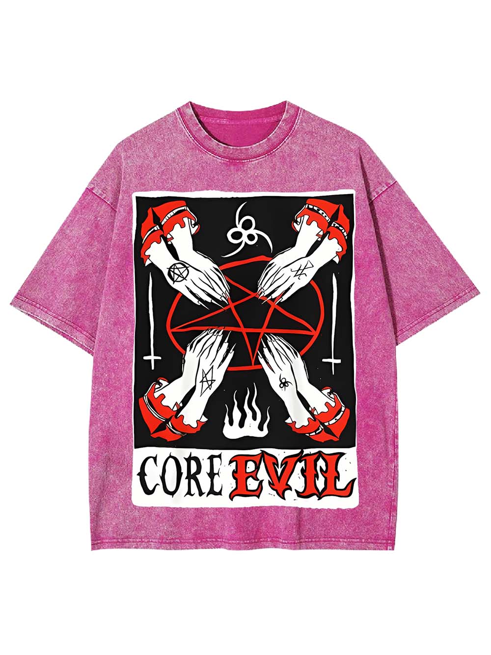 Core Evil Washed Tshirt