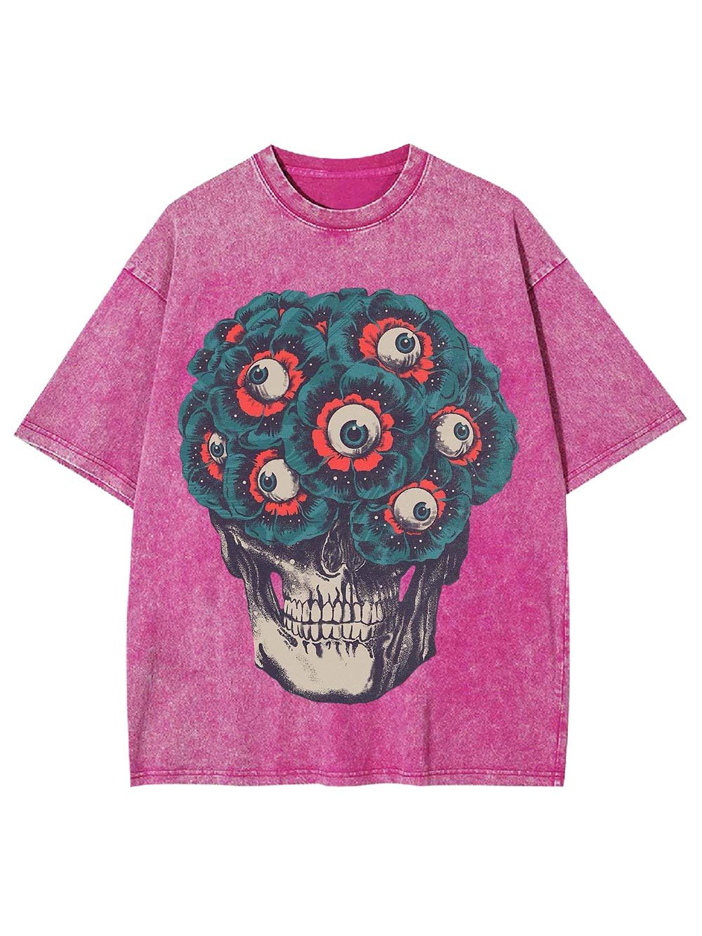 Blooming Gaze Washed Tshirt