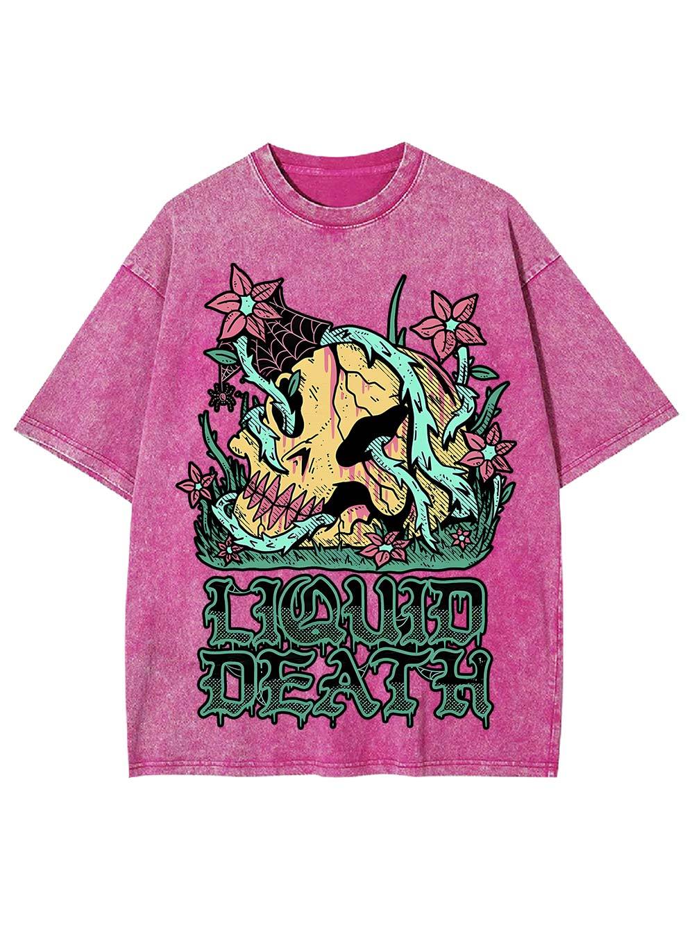 Liquid Death Washed Tshirt