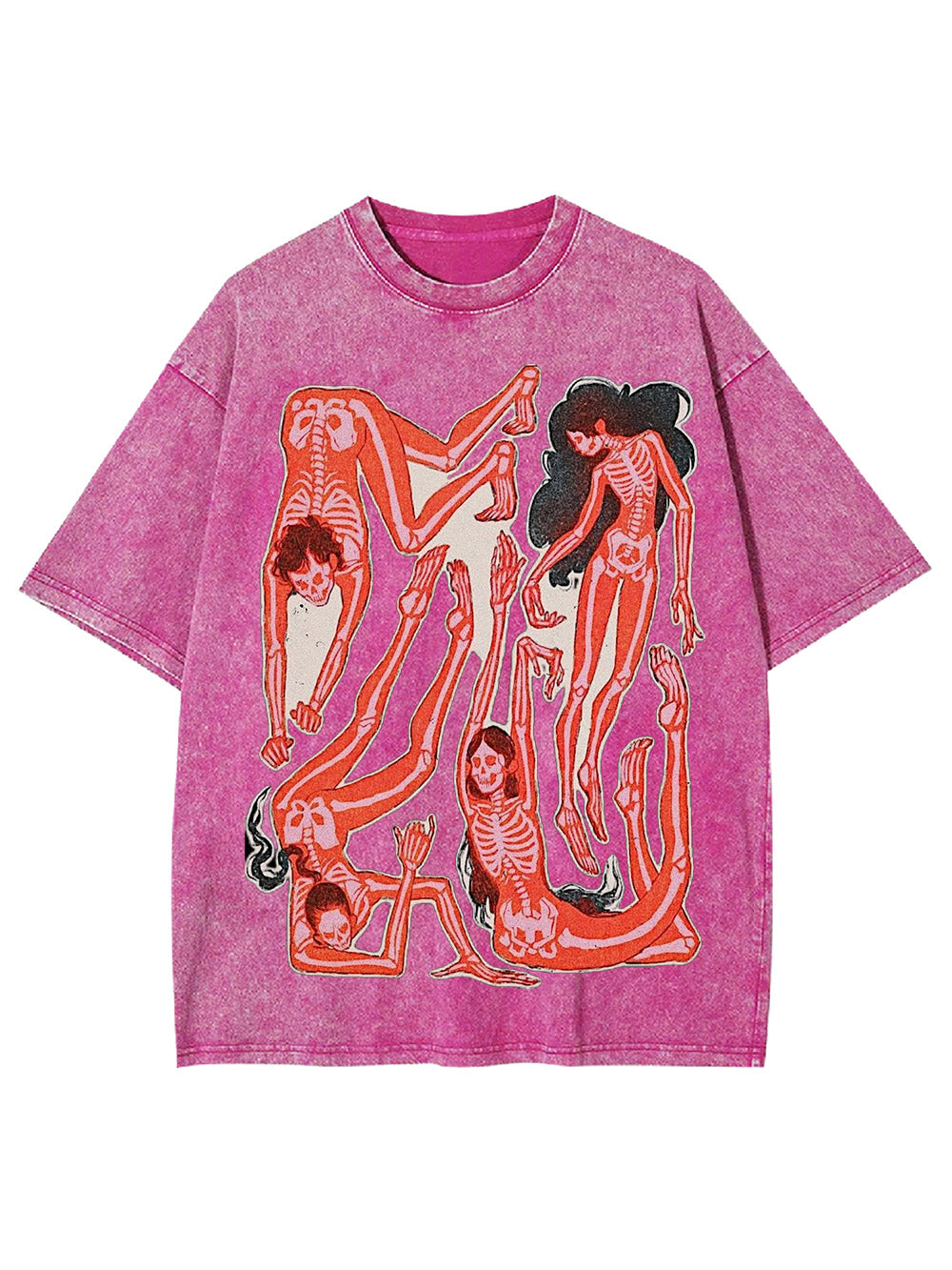 Dance Of The Skeletons Washed Tshirt