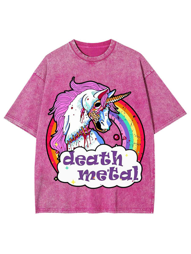 Death Metal Washed Tshirt