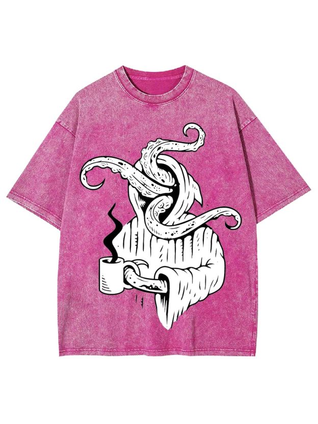 Need Some Coffee? Washed Tshirt