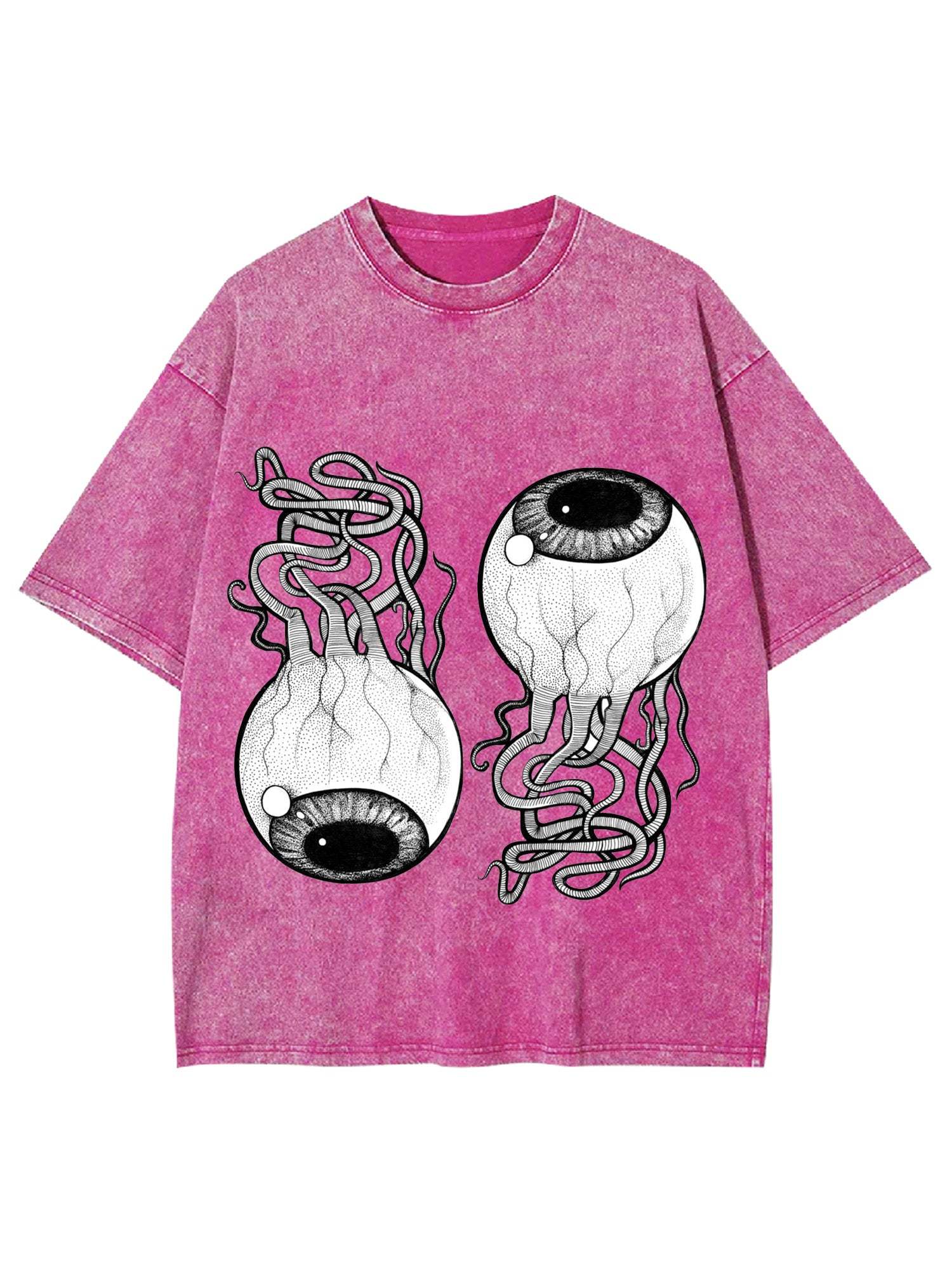 Entangled Gaze Washed Tshirt