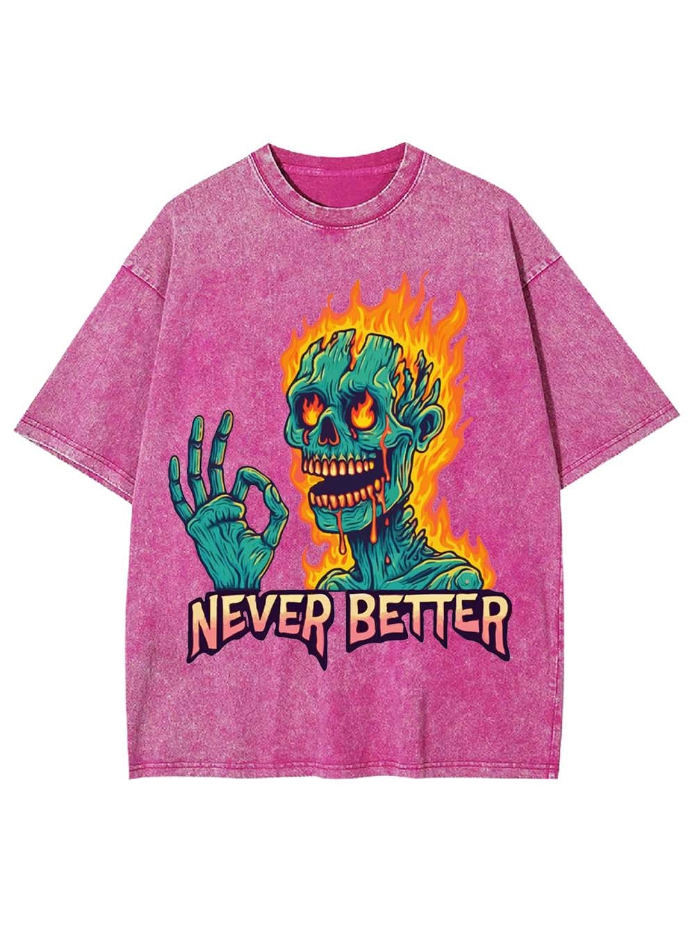 Never Better Washed Tshirt