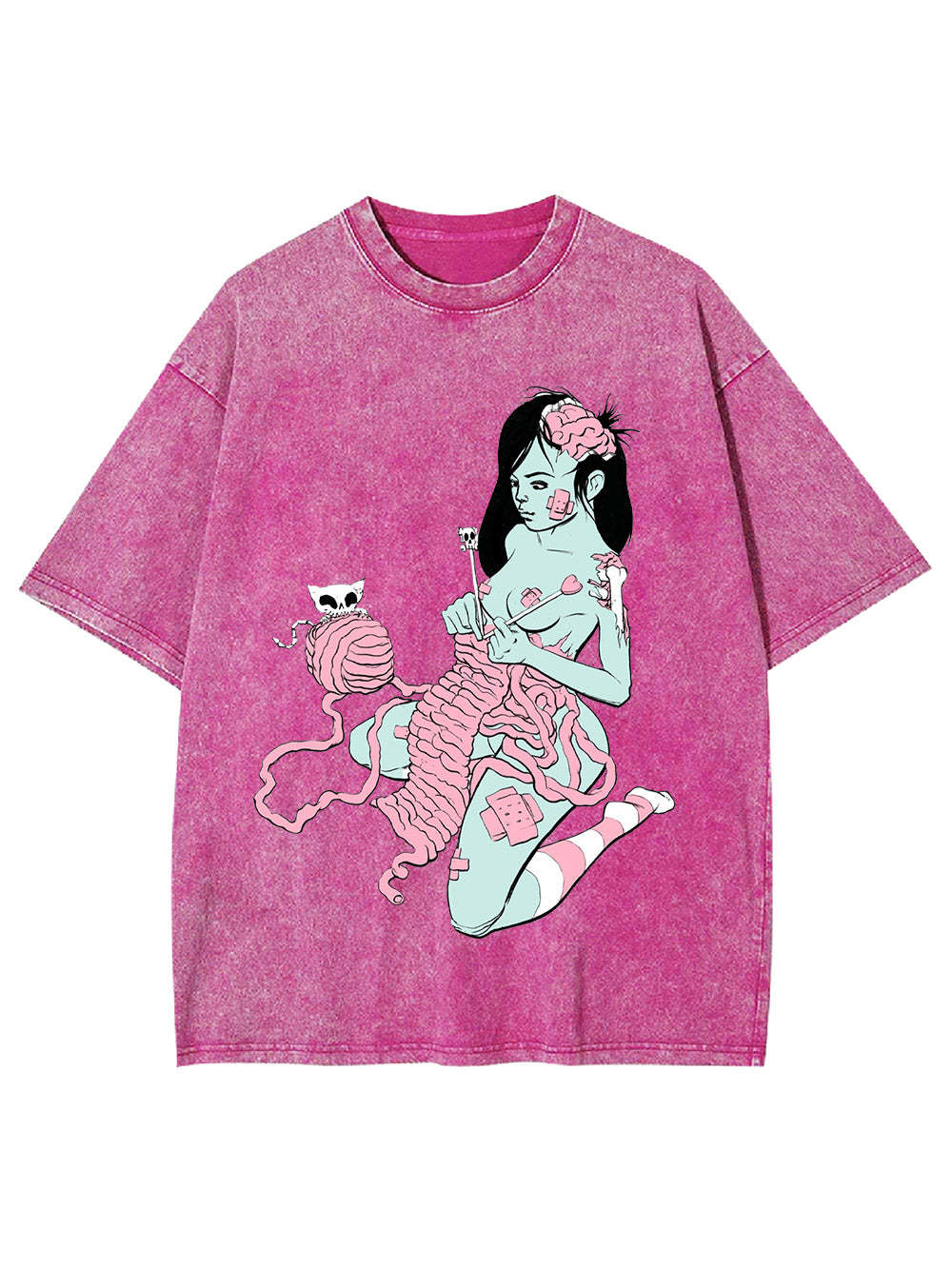 Knitting The Unraveled Self Washed Tshirt