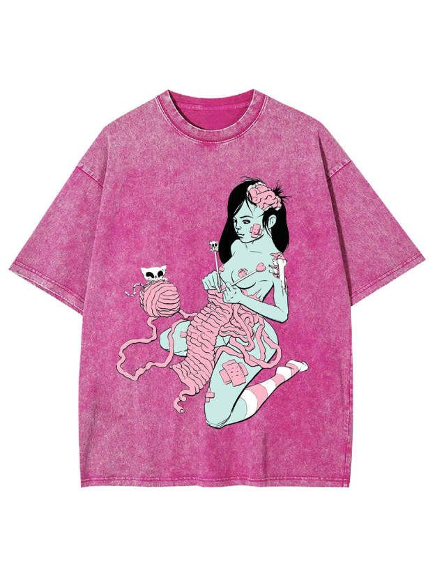 Knitting The Unraveled Self Washed Tshirt