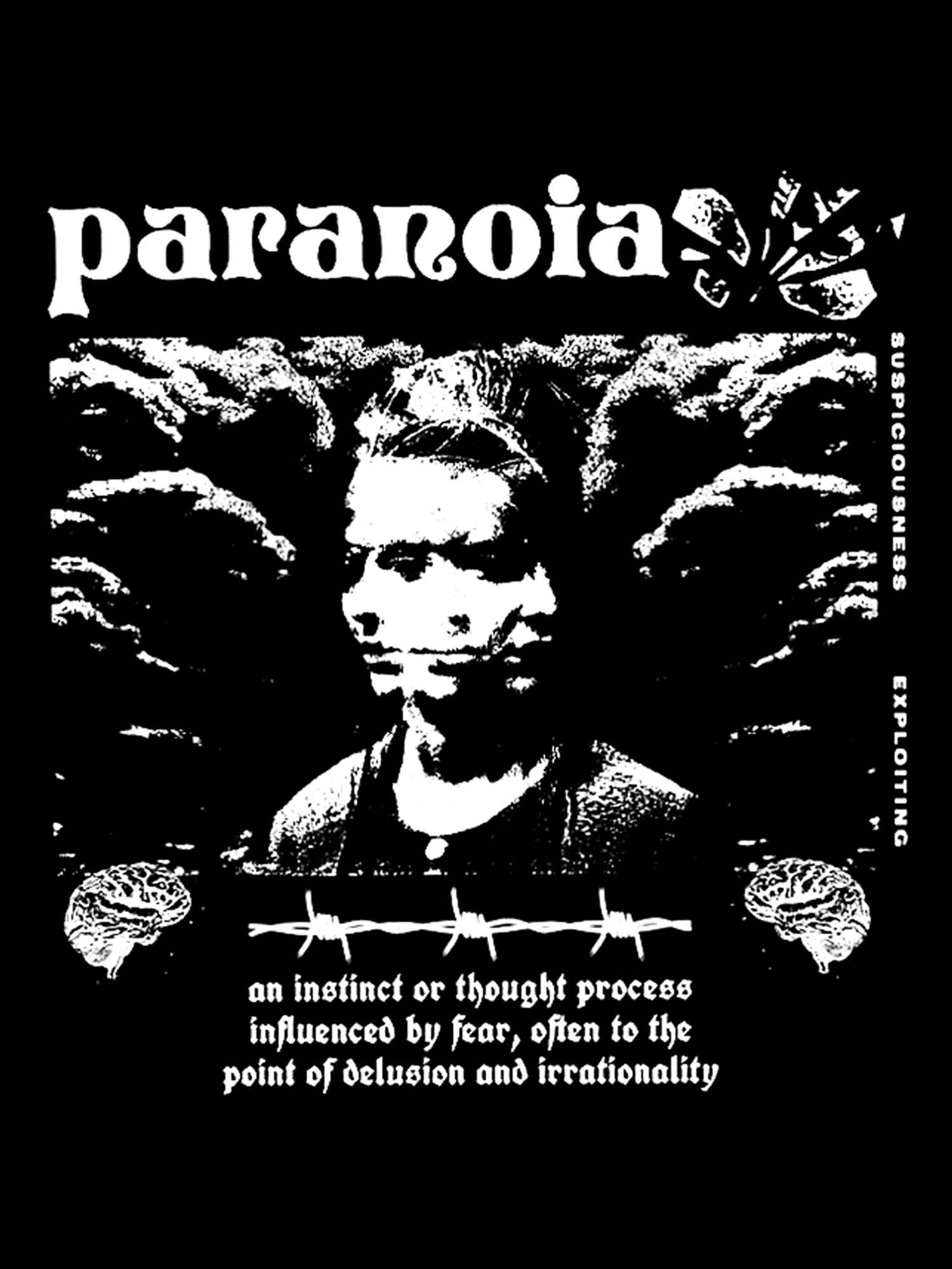 Paranoia Washed Tshirt