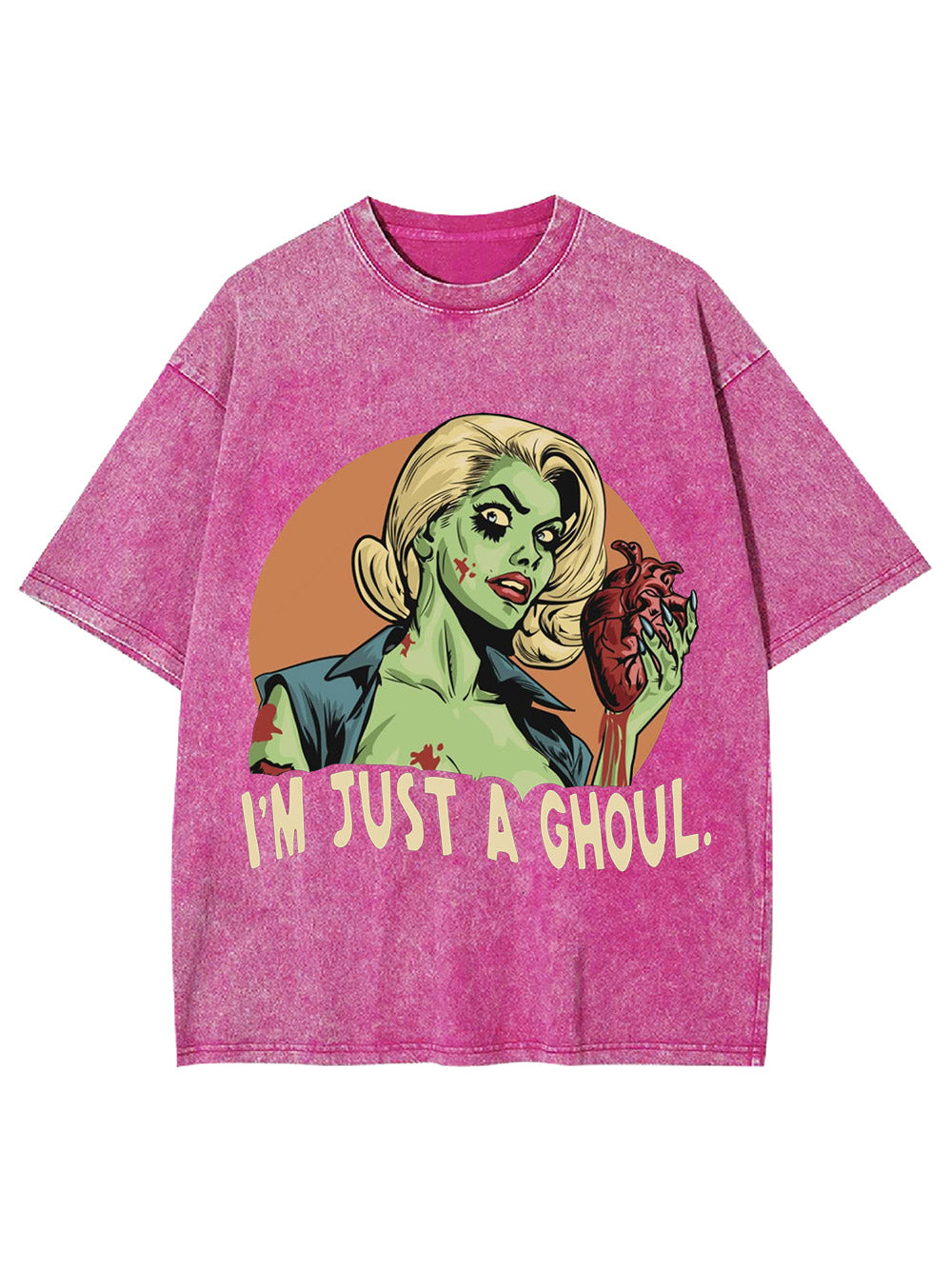 I'm Just A Ghoul Washed Tshirt