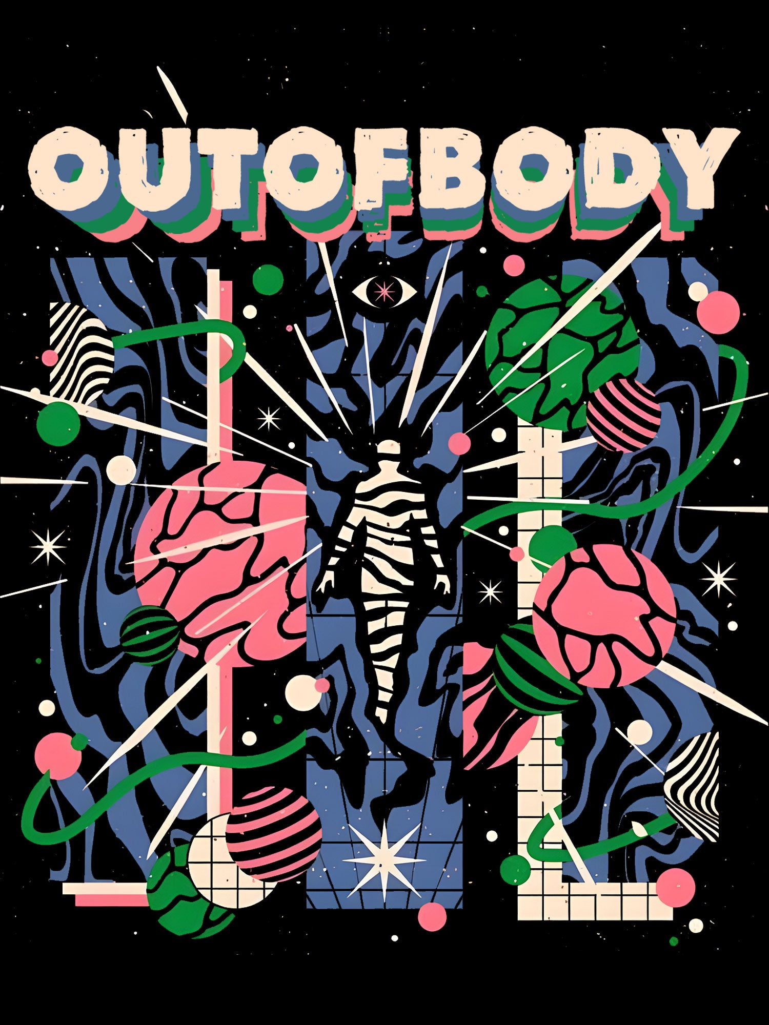 Out Of Body Washed Tshirt