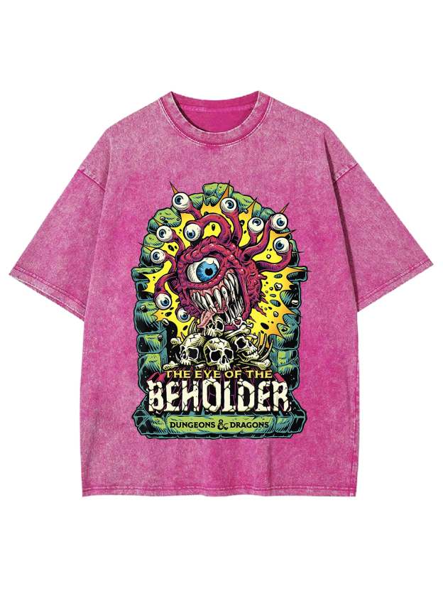 THE EYE OF THE BEHOLDER WASHED TSHIRT
