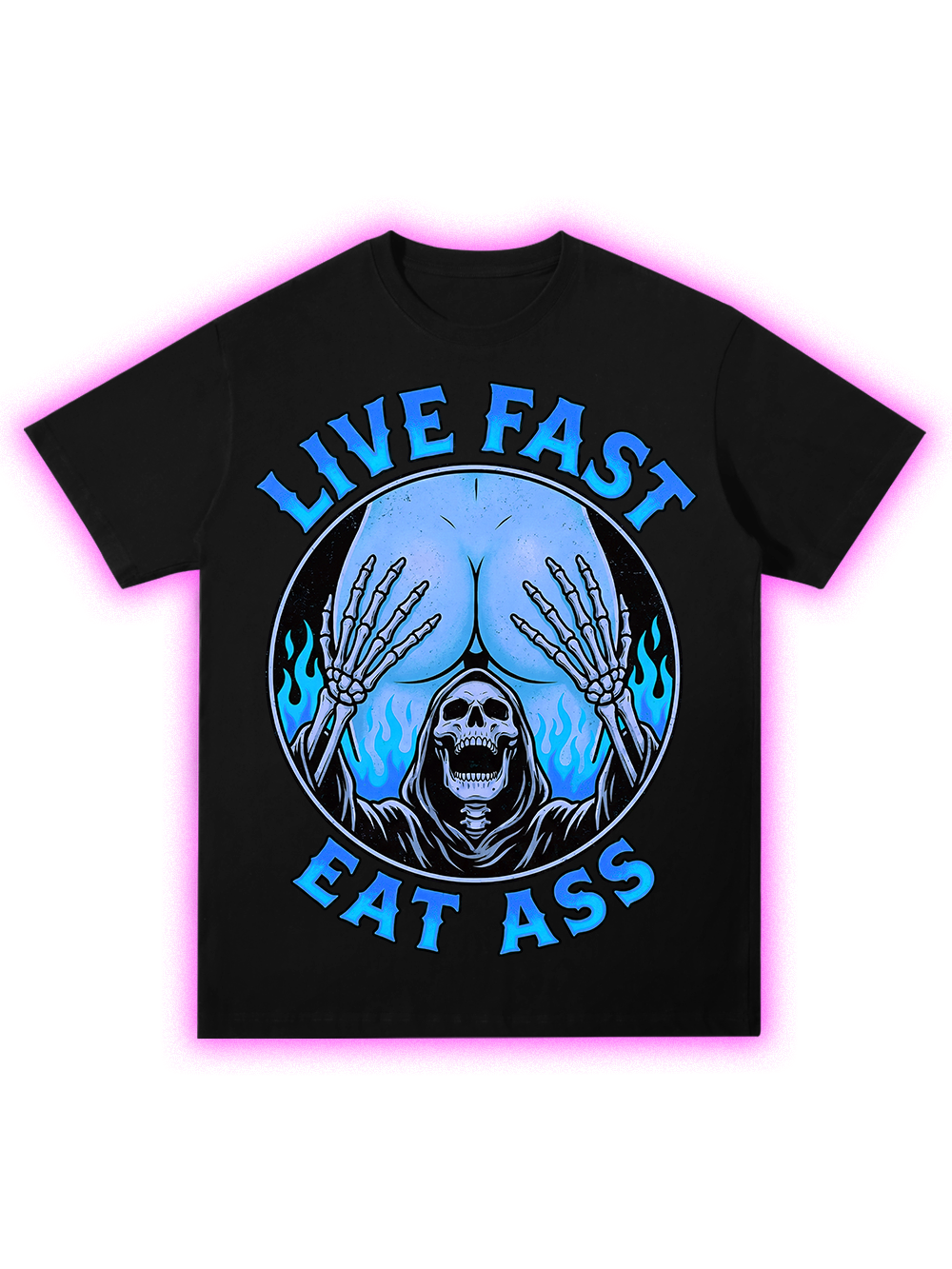 LIVE FAST EAT ASS CLASSIC T-SHIRT