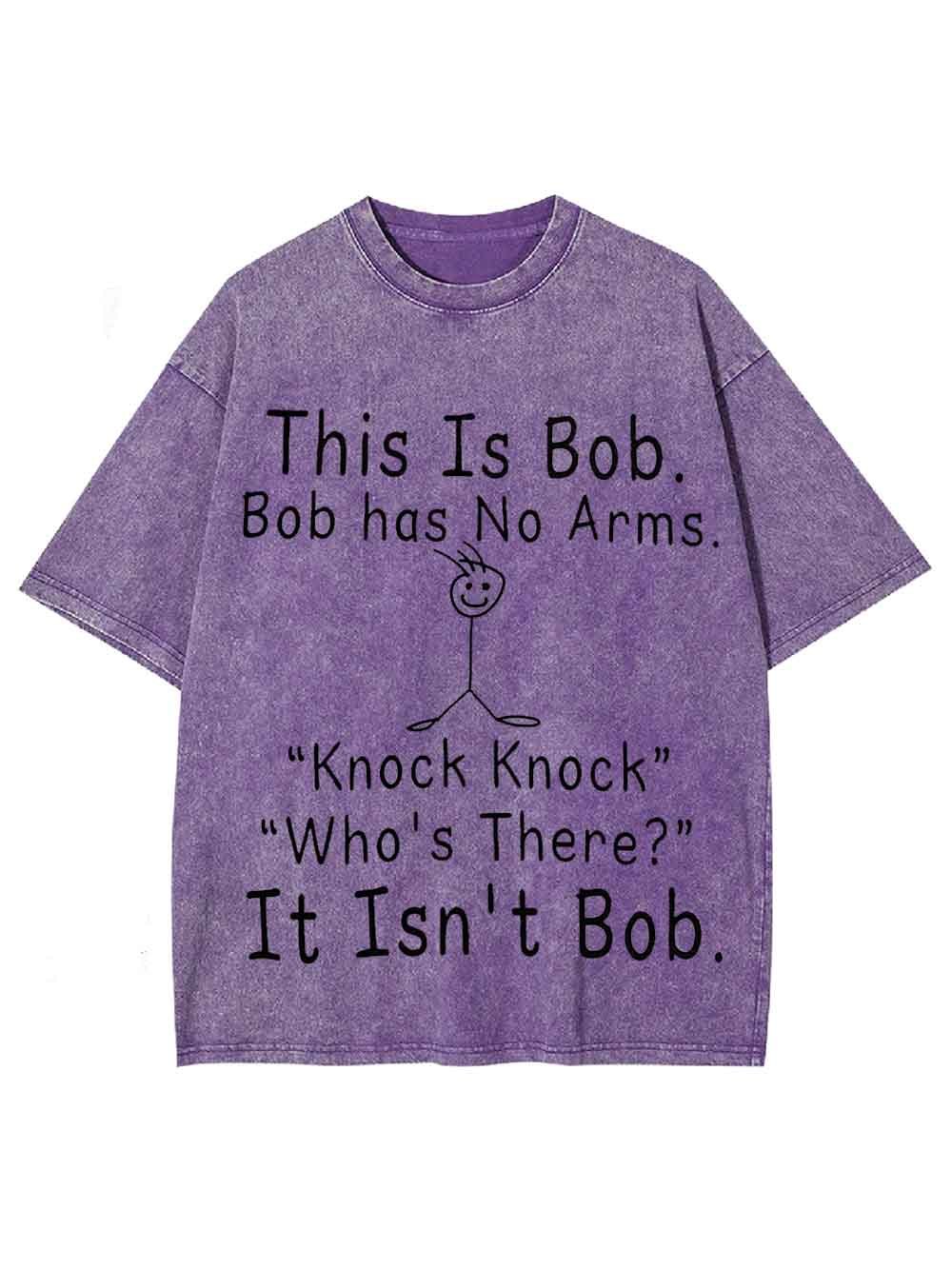 THIS IS BOB WASHED TSHIRT
