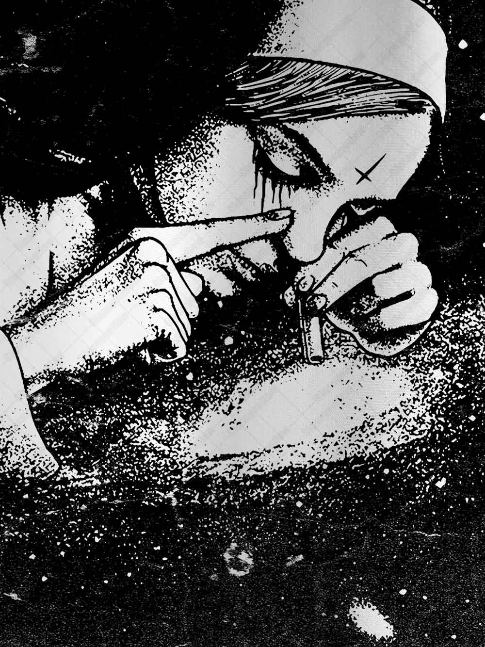 Nun Galaxy Graphic T-shirt