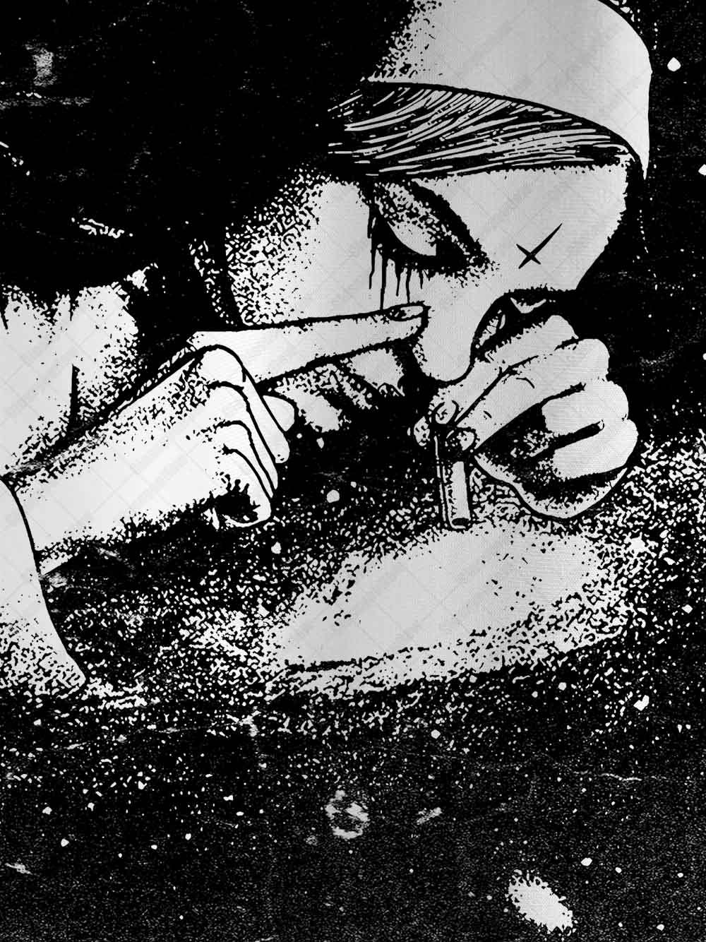 Nun Galaxy Graphic T-shirt