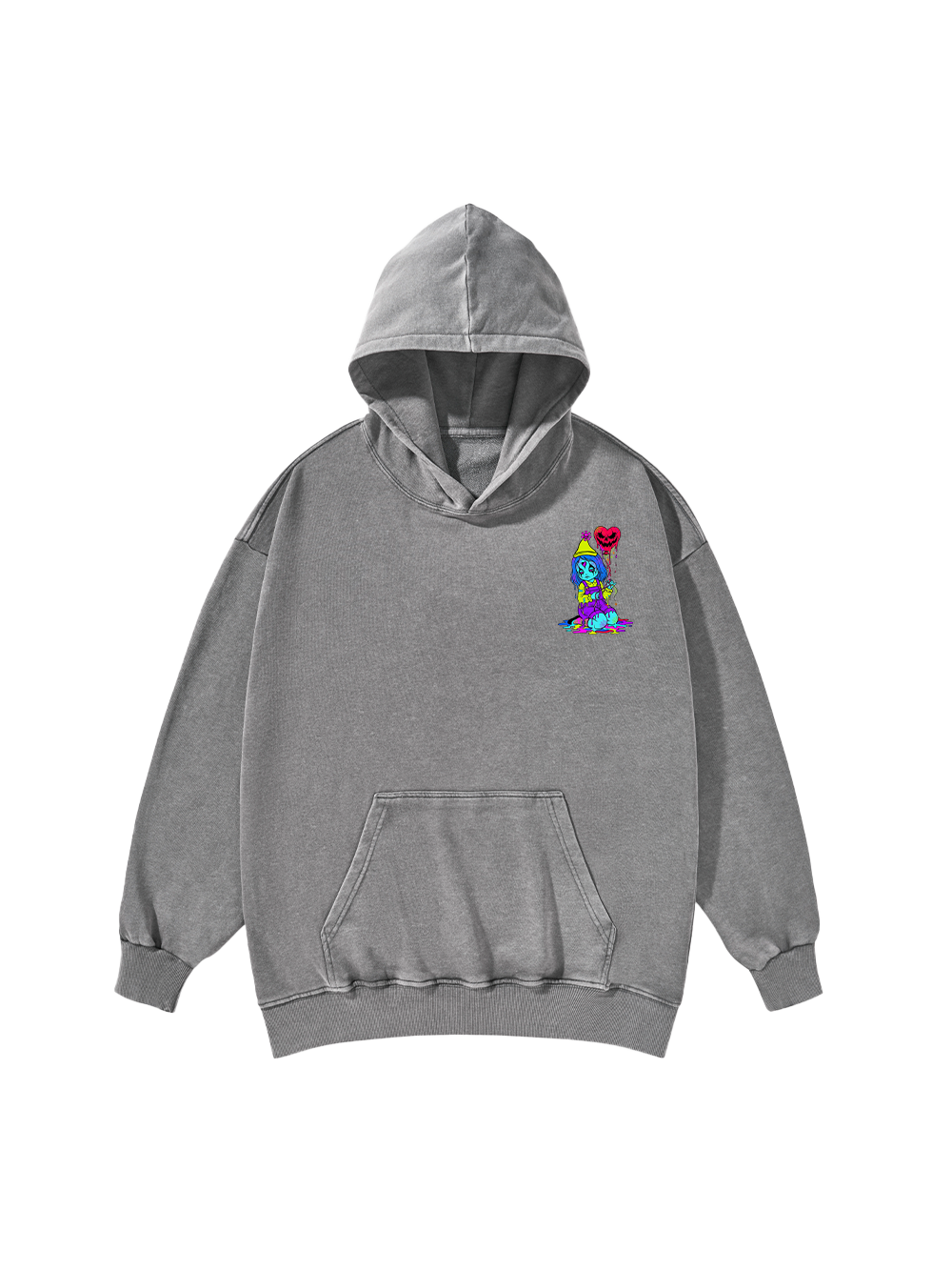SPOOKY DOLL WASHED HOODIE