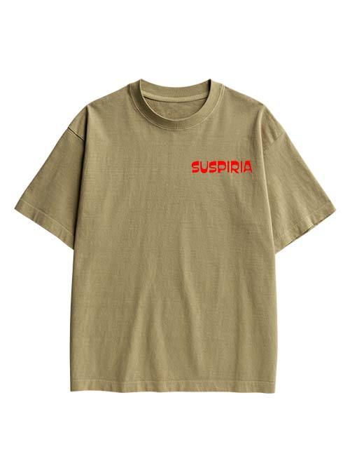 Suspiria Double Sided Print Washed TShirt