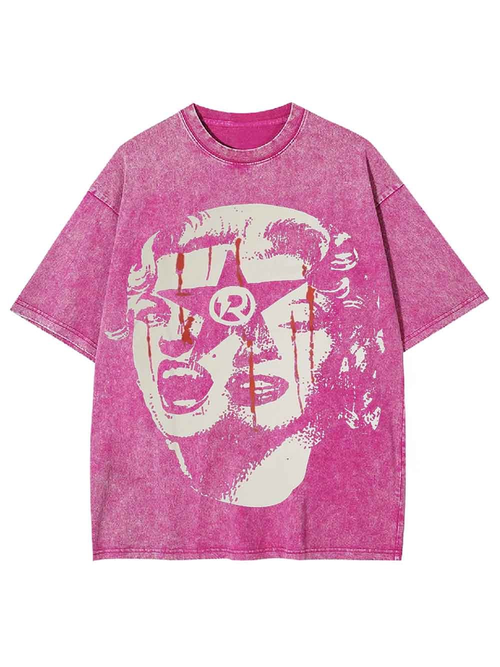 Rebel Gaze Washed Tshirt