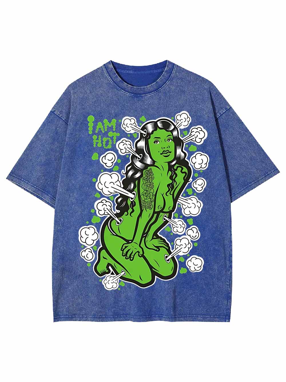 I AM HOT WASHED TSHIRT