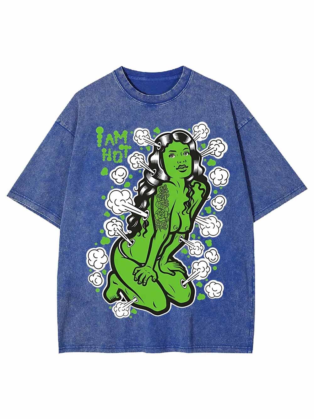 I AM HOT WASHED TSHIRT