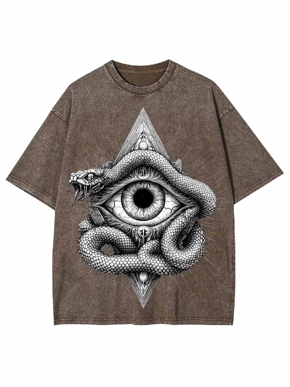 Serpent Eye Washed Tshirt