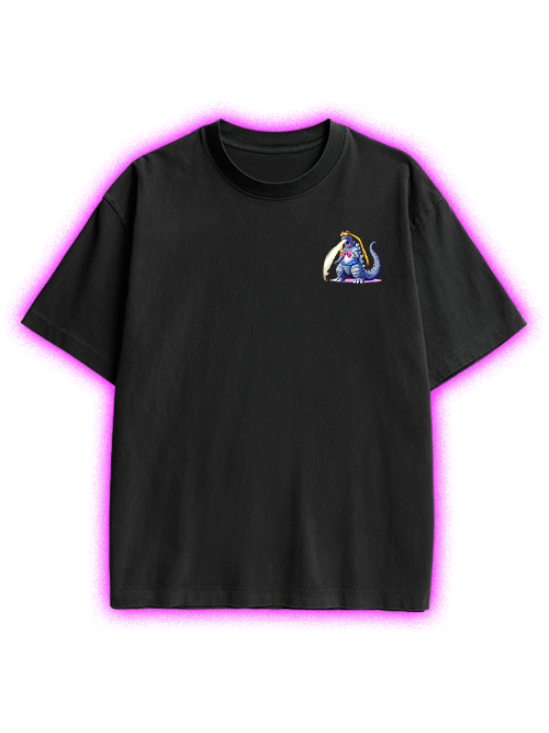 Sailor Godzilla Double Sided Print Washed TShirt