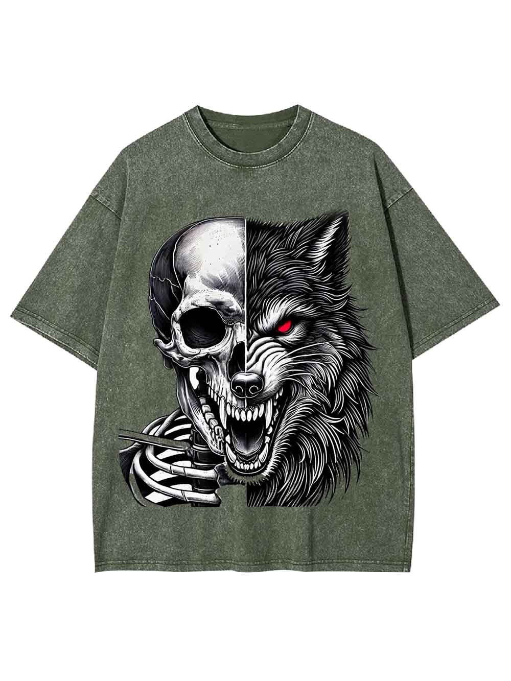 Duality of Life Washed Tshirt