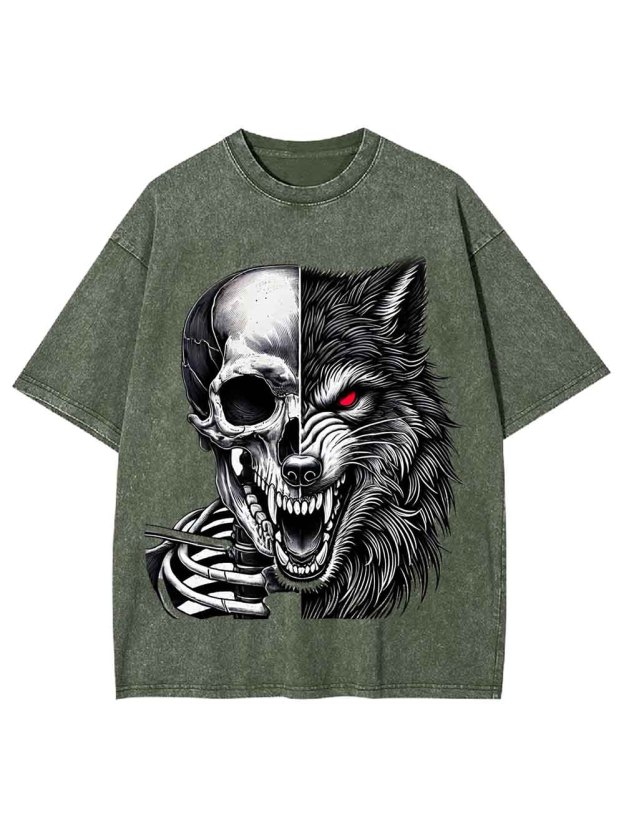 Duality of Life Washed Tshirt